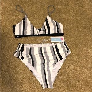 Cupshe High Waisted Bathing Suit